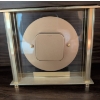 Image 4 : Bulova Table Clock and Agt Desk Clock Set with Acrylic Casings
