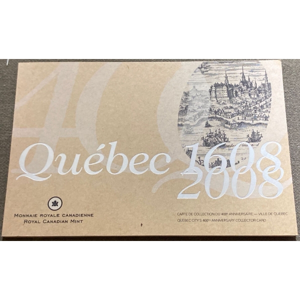 2008 Quebec Commemorative Coin Set