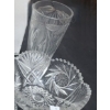 Image 3 : Assortment of Glassware and Serving Bowls, Vase w/ Ribbon Design 4.5" Diameter, 8.5 T 