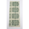 Image 3 : Rare, Authentic, Uncut Sheet Of Four 1870s State Of Louisiana $5 "Baby Bonds". 