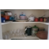 Image 1 : Miscellaneous Kitchen Items Including Pots, Glasses, Storage Jars
