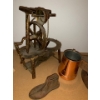 Image 2 : Antique Irons w/ Copper Mug & More
