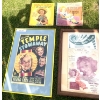 1951 Lobby Card Shirley Temple Stowaway Poster,  Curly Top Sheet Music, 2 ST 1937 Booklets