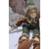 Image 3 : "Julia" Doll in Box, Jester 11 T, "Family- Vivian" 17 T, Shelf Duck 8.5 T (When Sitting)