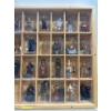 Image 2 : Collection of Star Wars Action Figures in a Wood Frame