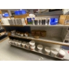 Image 3 : Double-Sided Wooden Store Display Shelves With Pegboard Backing