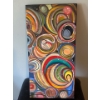 Image 1 : Lauri Ansell - Circus - Oil On Canvass  10 x 20 