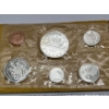 Image 1 : 1963 Canadian Uncirculated Coin Set 43g 80% Silver
