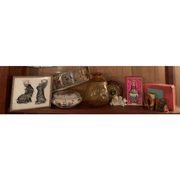 Decor Collection - Vintage Urn Asian Vase Bird Cups & More