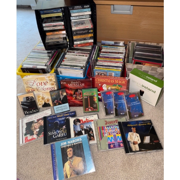 Mixed Media Collection - Movies DVDs Storage Stacks & More