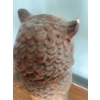 Image 4 : Large Ceramic Hand painted Owl Figurine w/ Collectible Bonus Extras 10" tall