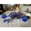 Murano Glass Flower, Large Glass Dish, Decorative Pieces