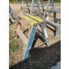Image 2 : Set of 6 Metal Saw Horses - Smaller 22in Tall, Larger 34in Tall 