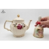 Image 1 : Vintage Sadler teapot from England, Porcelain Decorative Hand Bell.