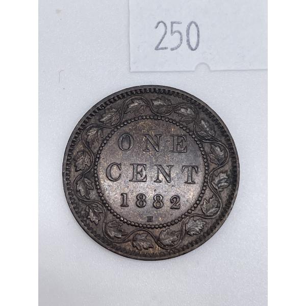 1882H Canadian Large One Cent