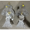Image 1 : Set of 2 Crystal Lamps - 17T