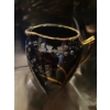Image 2 : Oriental Motif Tea Set with Painted Designs- Includes: Teapot 7 T, Tea Urn, Cream and Sugar