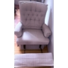 Image 3 : Upholstered Recliners with Tufted and Plain Designs