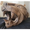 Image 1 : Carved Wild Cat Head