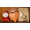 Image 2 : Love Is In The Air... The Secret, Praying Hands, Trinket Box, & Floral Clock