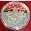 Image 2 : 1994 Sterling Silver RCMP Dog Sled Coin