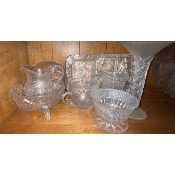 Beautiful Assortment of Collectible Crystal Pieces & Servingware