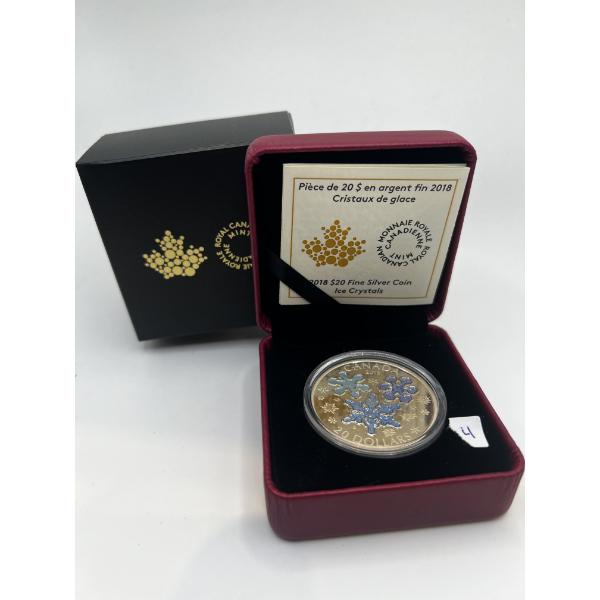 2018 Canada $20 Ice Crystals