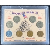 Image 1 : WWII Obsolete Coin Collection 0.224 Troy Ounces of Silver