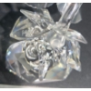 Image 4 : Swarovski Crystal Rose (2"L & 3"T)