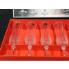 Image 3 :  Set of Six Longchamp Cristal d'Arques 24% Lead Crystal Champagne Flutes
