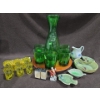 Image 1 : Green Glassware + Trinket Dishes & More