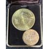 Image 1 : 1967 British Columbia Confederation Medal & 2011 Parks Canada Loonie