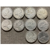 Image 1 : Canadian 25-cent Pieces 80% Silver 64.13 Grams