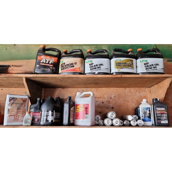 Transmission Fluid, Gear Oil and More!