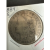 Image 1 : 1884-S Morgan Silver Dollar USA