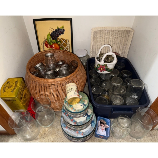 Canning Collection - The Time Of Year Is Now!!!  Assorted Mason Jars & more