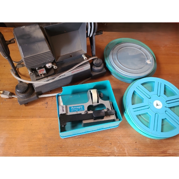 - Vintage: Mansfield 2000 Film Editor for 8mm and Ferrania 8mm Mod Special Film Splicer