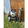 Image 1 : Round-Up BackPack Fertilizer Applicator & 2 Metal Folding saw horses 