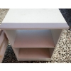 Image 6 : Utility Furniture Incl: Side Table 24 W, 24 D, 21 T, Display Stand 26.5 T, Shelf 30 W, 10 D, 23 T