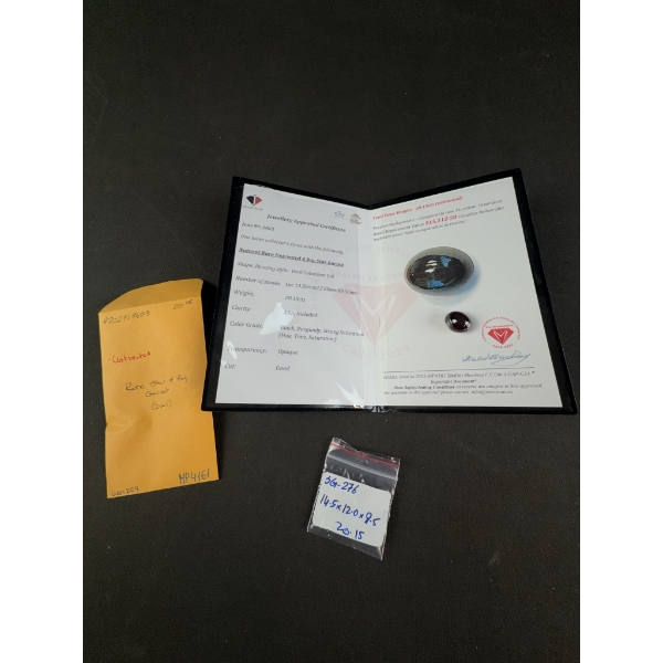 20.15 Carat Certified Star Garnet Gemstone