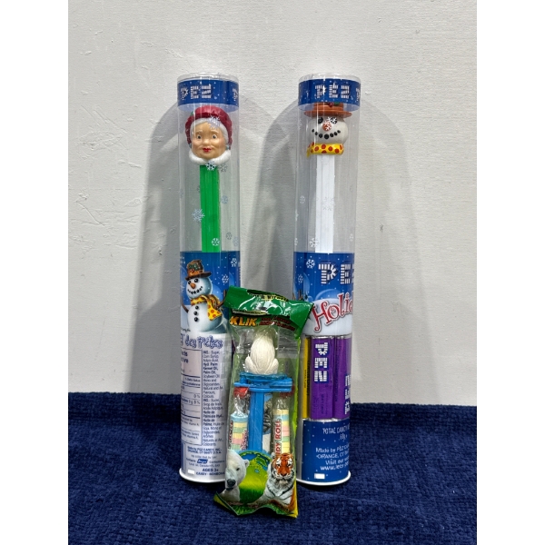 Collection of Pez Dispensers - Holiday & Kilk Polar Bear