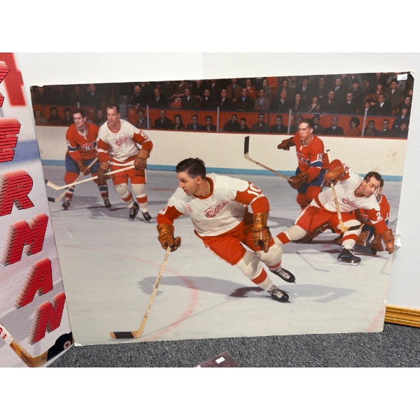 Detroit Red Wings Posters, Including Steve Yzerman, 21"x 34"