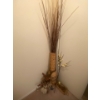 Image 1 : Wicker Decor Lot Basket Dried Flowers