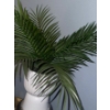Image 2 : Austin Productions - Acoma Sculpture w/ Artificial House Plant In Pedestal Planter & More