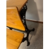 Image 3 : Antique Cast Iron School Desk - 22W, 28D, 28T