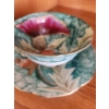 Image 5 : Hand-Painted Porcelain Cups And and Saucers from Japan, Chinese decorative plate