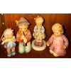 Image 1 : Vintage Porcelain Goebel Hummel Figurines- Mid Century Collection Made In Germany