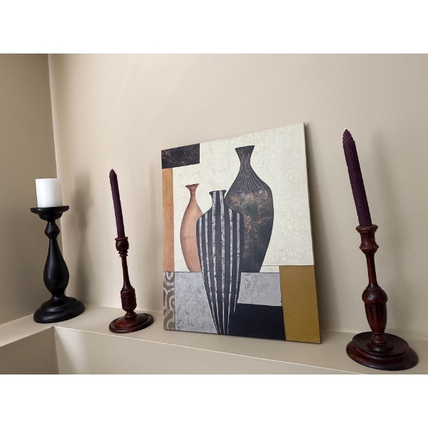 Home Decor Collection Incl. Candle Holders, Prints (29x37) 