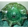 Image 6 : Assorted Green Carnival Glass  Westmore & Imperial Glass Companies
