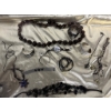 Image 2 : Fashion Jewelry and Decorative Items Including Glass Centerpiece and Marble Grinder